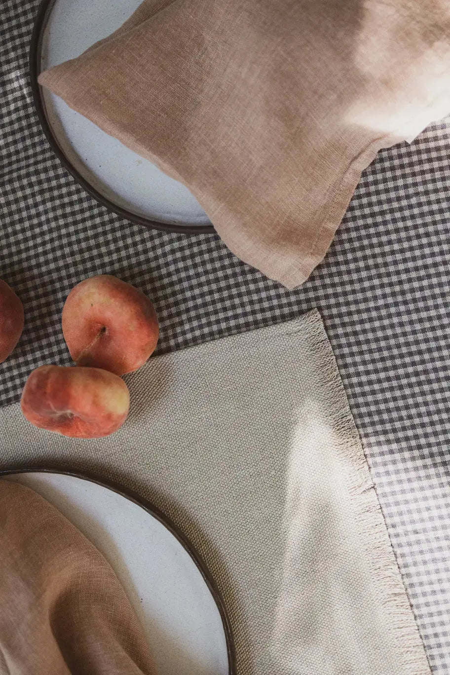 Gauze Linen Table Napkins Set of 2 Epic Linen