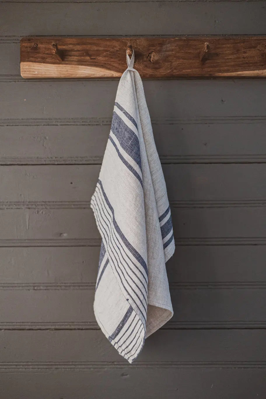 Linen Kitchen Towels – Pack of 4 Tea Towels in Assorted Stripe Colors Epic Linen