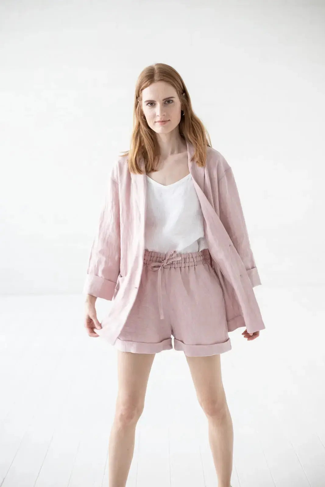 Mini Linen Shorts - Epic Linen luxury linen
