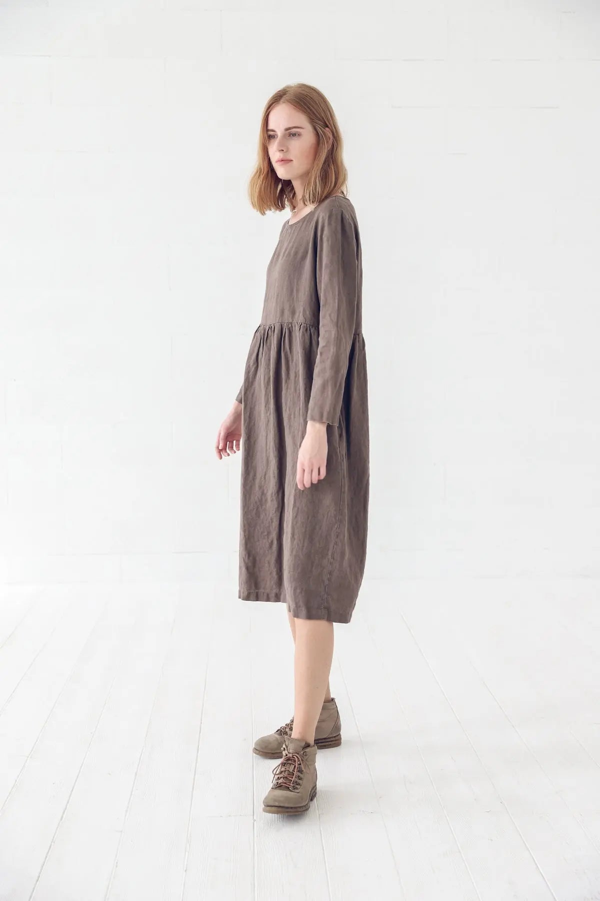 Linen Long Dress - Epic Linen luxury linen