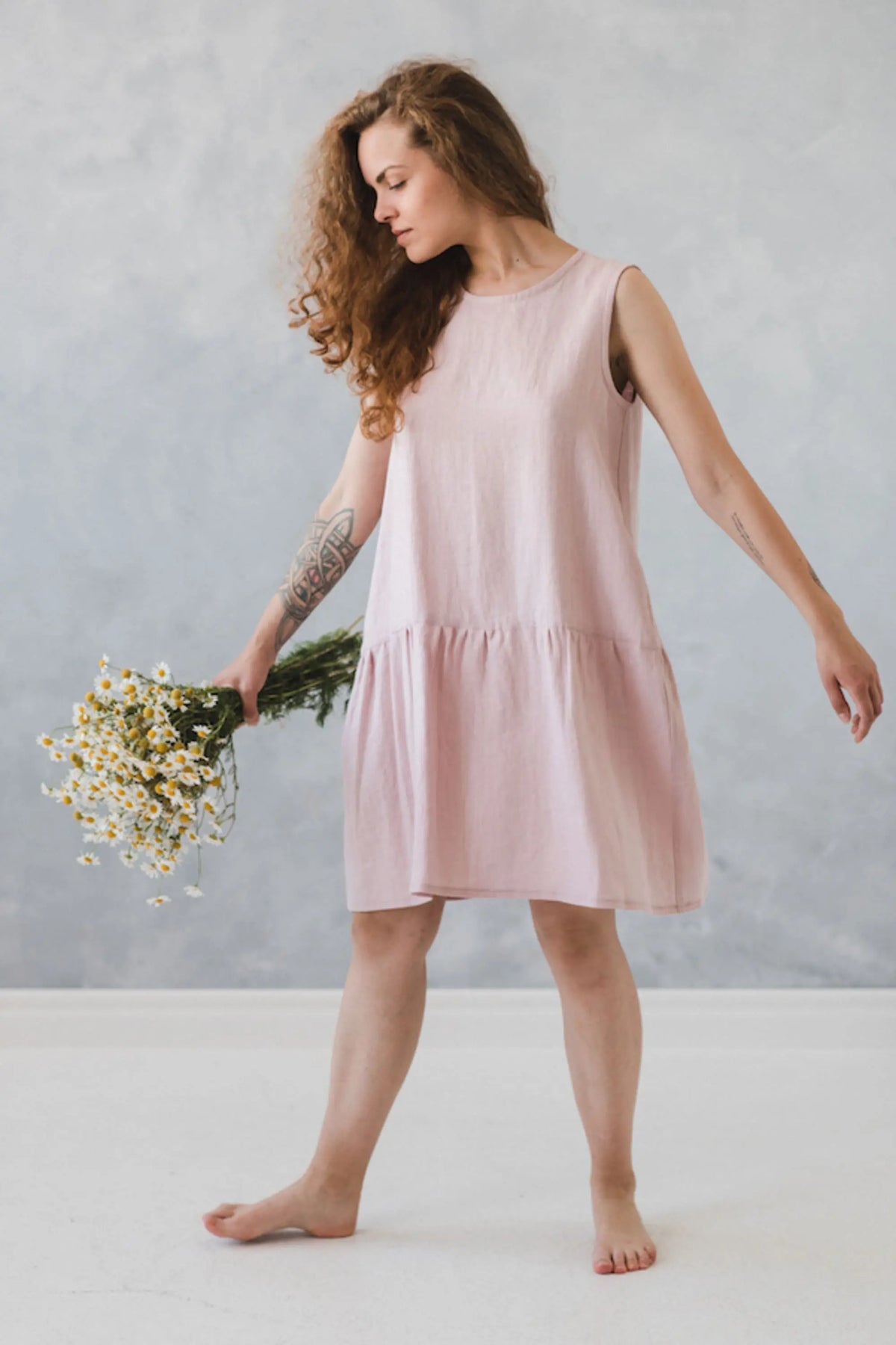 READY TO SHIP Linen Swing Sundress Epic Linen