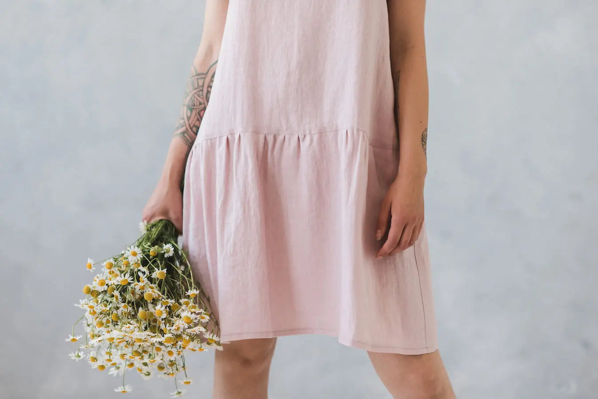 READY TO SHIP Linen Swing Sundress Epic Linen