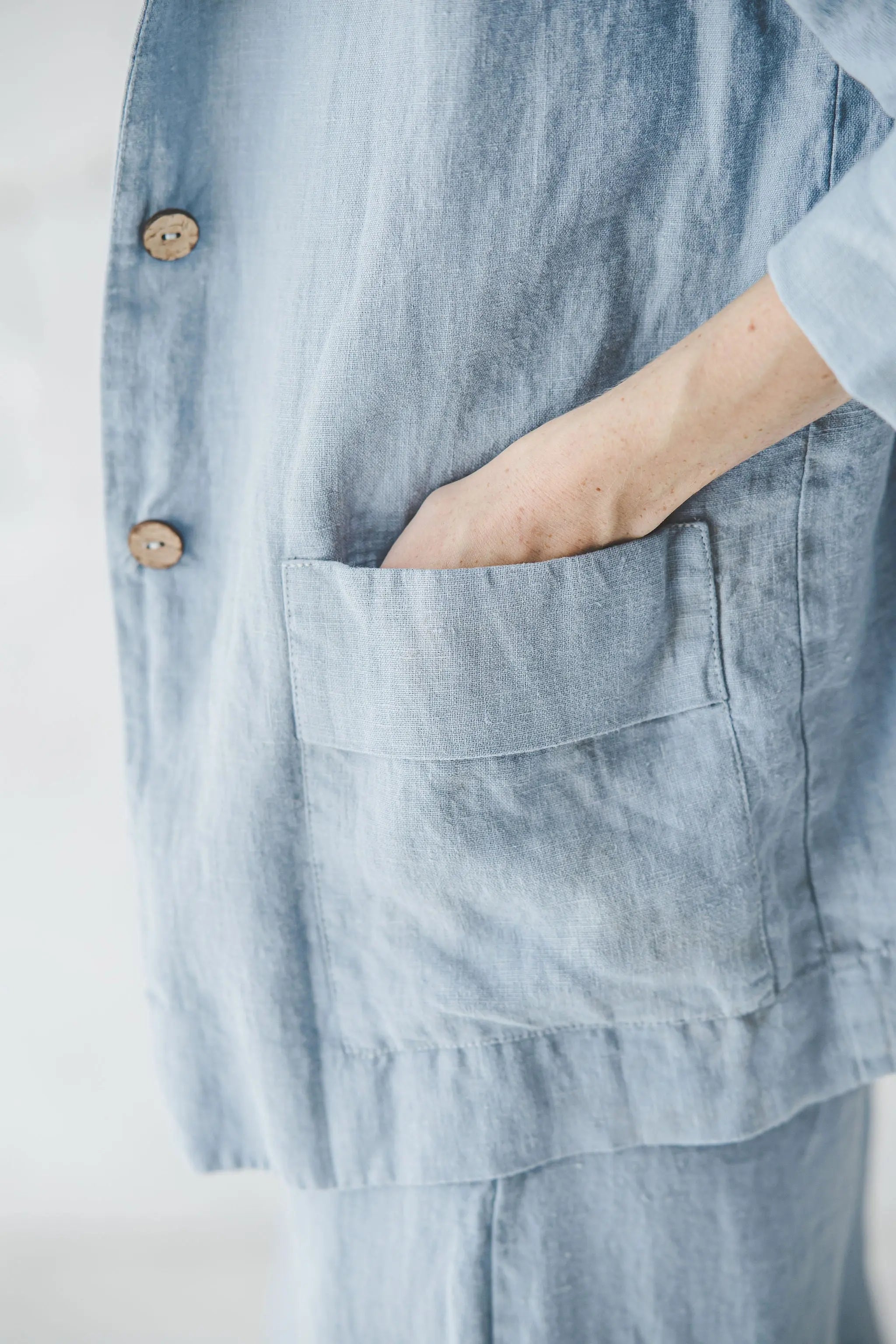 Loose Linen Jacket  Epic Linen