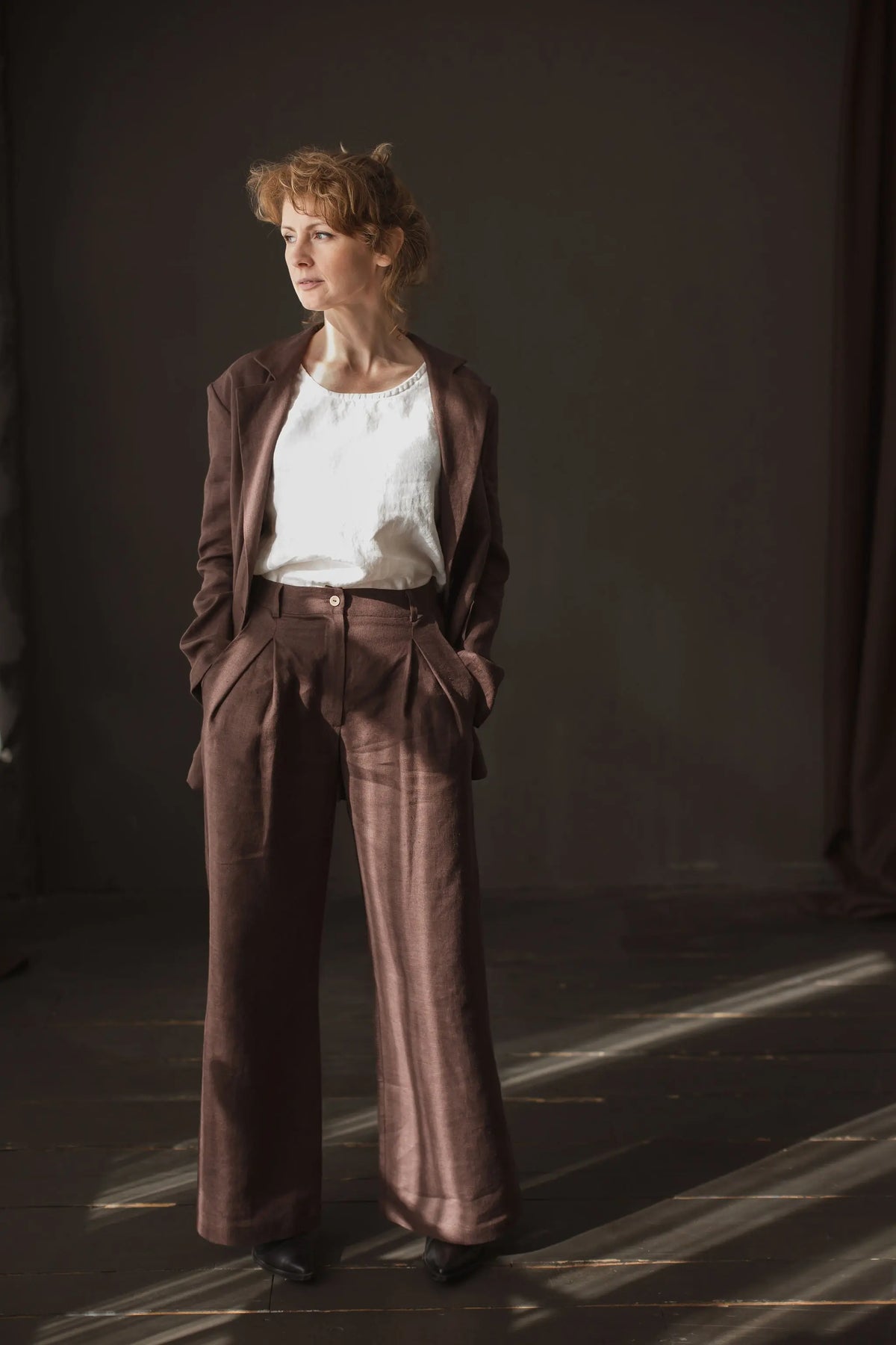Oversized Suit Linen Blazer Epic Linen
