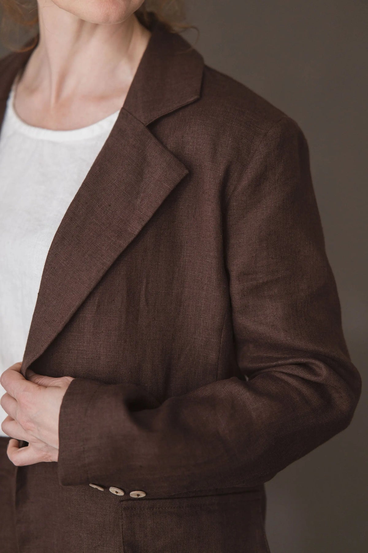 Oversized Suit Linen Blazer Epic Linen