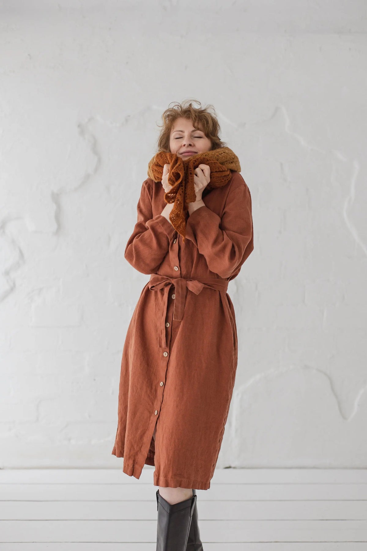 Cozy Linen Shirt Dress (Copy) Epic Linen
