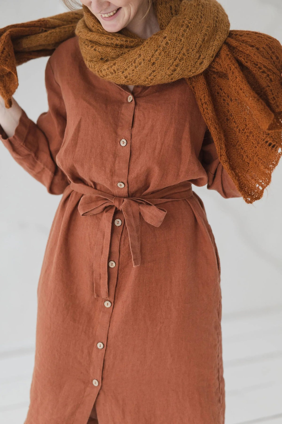 Cozy Linen Shirt Dress (Copy) Epic Linen