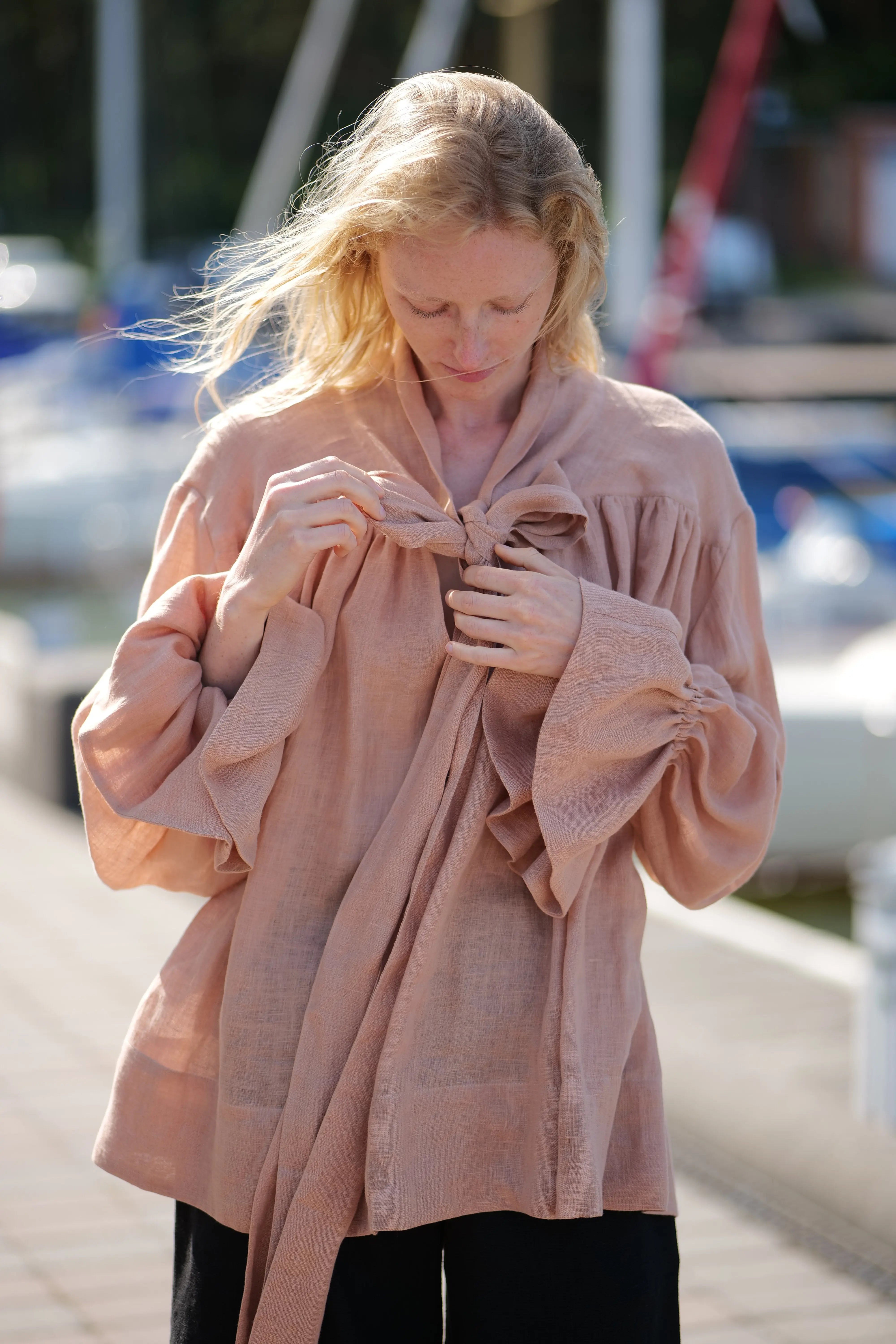 Soft & Fabulous Linen blouse Victoria Epic Linen
