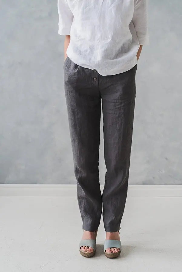 Linen Pants Oslo - Epic Linen luxury linen