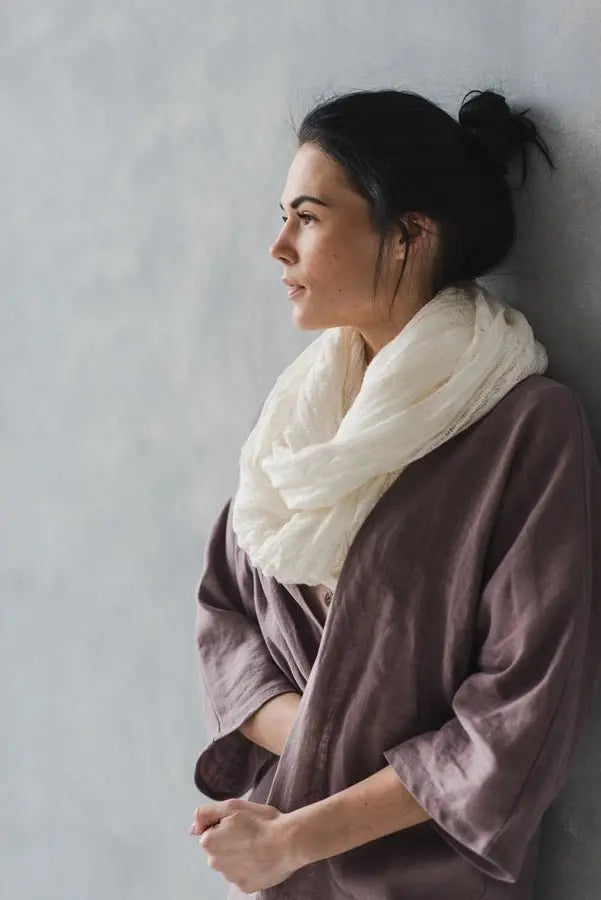 READY TO SHIP Linen Kimono Jacket - Epic Linen luxury linen